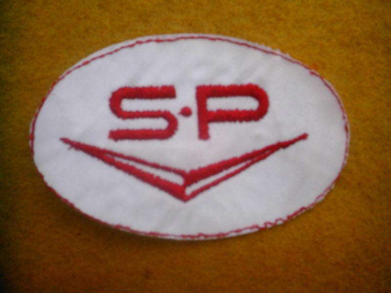 Rare & original 1950's - 1960's " s / p" patch......studebaker / packard..