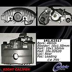 Centric parts 141.62517 rear right rebuilt caliper with hardware