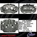 Centric parts 141.42099 front right rebuilt caliper with hardware