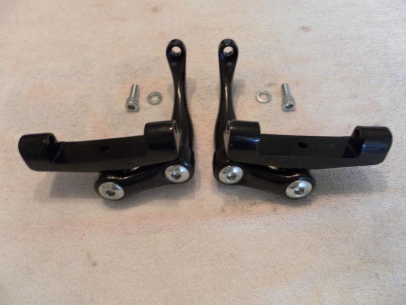 Harley touring adjustable passenger footboard mount bracket new