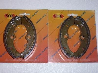 Front brake shoes fit yamaha yfm 350 yfm350fw big bear