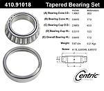 Centric parts 410.91018 front inner bearing set