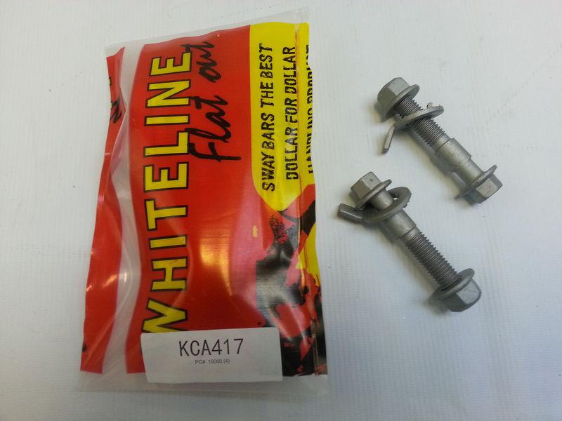 Kca417 whiteline 17mm adjustable camber bolt set (2 bolts) 