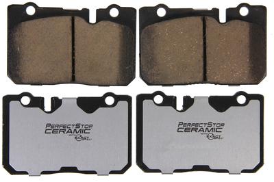 Perfect stop ceramic pc665 brake pad or shoe, front