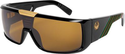 Dragon orbit sunglasses rasta w/bronze lens 720-2044