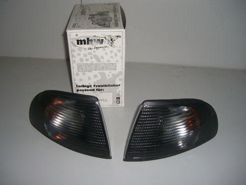 Black indicator lights for audi a4  new pair