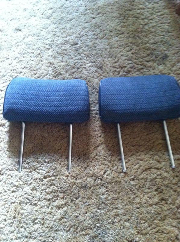 1990-1995 toyota 4runner surf truck blue sr5 seat headrests 