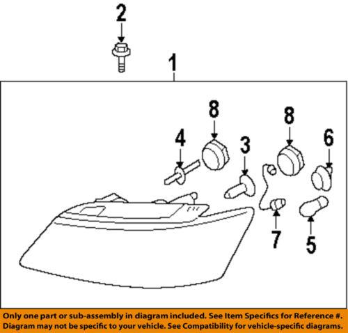 Hyundai oem 921653k000 headlamp-signal lamp bulb socket