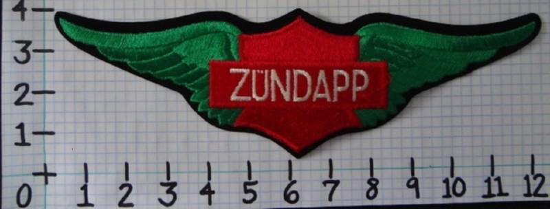 Vintage nos zundapp motorcycle patch from the 70's 001