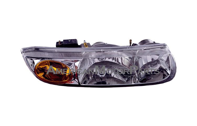 Right passenger side replacement headlight 00-02 saturn s series - 21111482