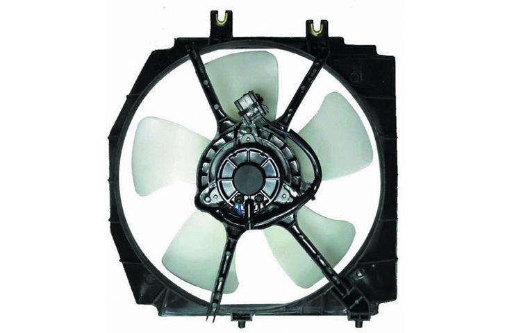 Radiator cooling fan assembly mazda 323 protege 1.5l 95-96 mazda 323 protege 1.8