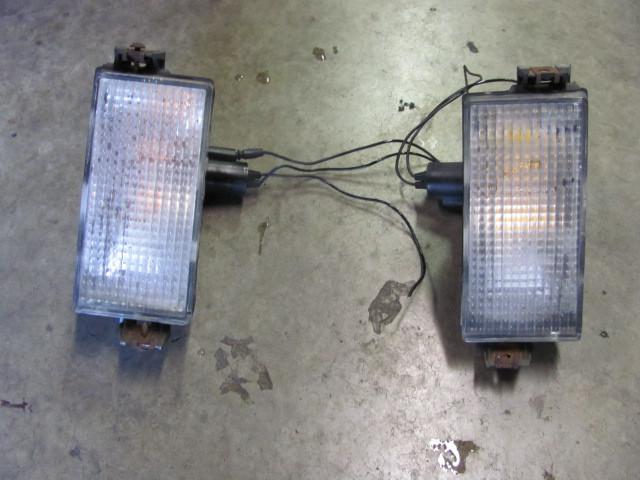 1978-1981 pontiac lemans grille lights marker parking pair lh rh clear oem