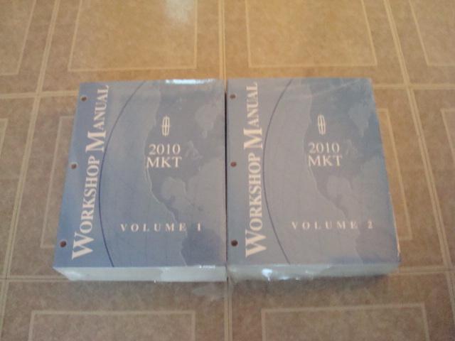 2010 ford lincoln mkt factory workshop shop service repair manual book m k t set