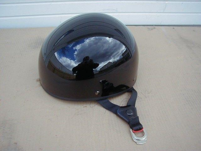 Harley style fulmer motorcycle helmet black size xs