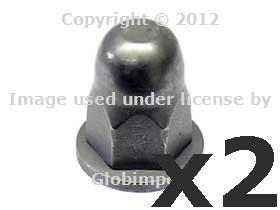 Bmw e10 e12 e24 e28 e30 e32 (67-09) valve cover cap nut "acorn nut" genuine (2)