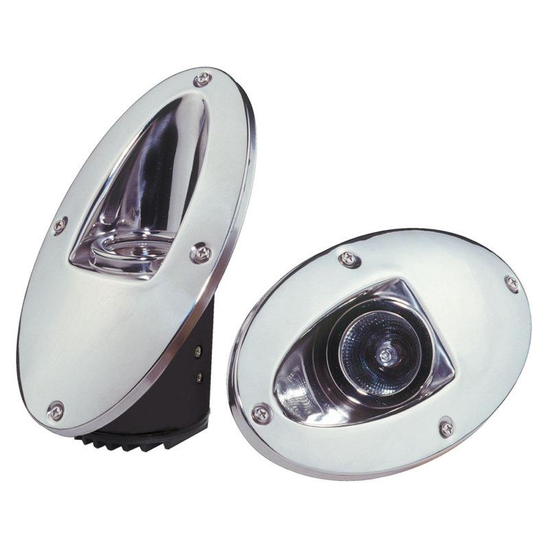 Innovative lighting docking, hull, back-up lights - chrome 580-0200-7