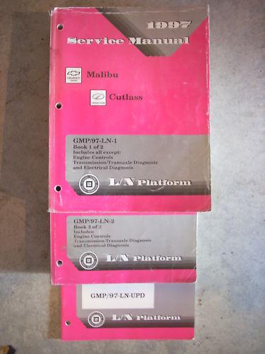 1997 chevrolet malibu oldsmobile cutlass service shop repair book manual