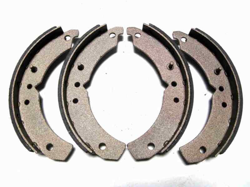 Bonded brake shoes 10082 ford anglia nash metropolitan triumph herald 1200 front