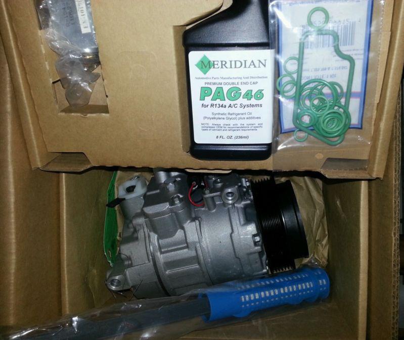 02 mercedes complete compressor kit with drier, exp device and o-ring kit, oil.