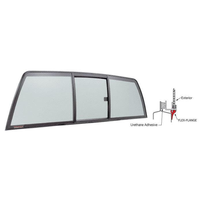 S10 sonoma hombre truck pickup rear slider window solar gray glass tri-vent cabs