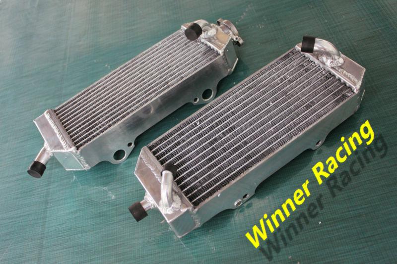 High perf. l&r ktm 400 450 525 540 sx/exc/xc 03-2007 aluminum radiator 04 05 06