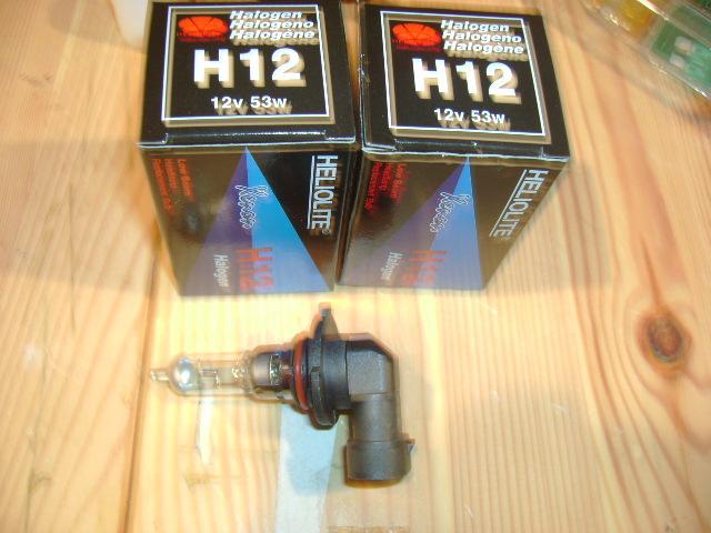 H12-9055- -halogen-fog--driving-clear-bulbs-lot of= 2