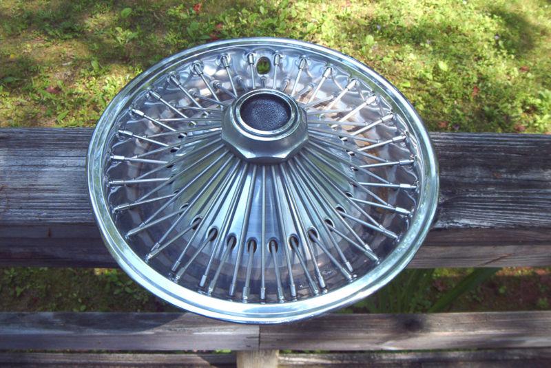 Oe 14 inch wire wheelcover, 1970-74 cuda,challenger,charger,dart, other mopar