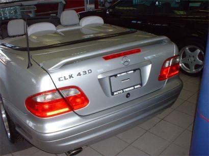 1998-2002 mercedes clk convertible w208 euro style rear wing spoiler (painted)