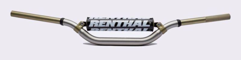 Renthal twinwall handlebar - yz/yzf bend - titanium  921-01-tg-07-185