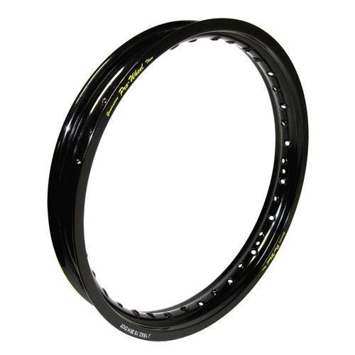 Pro-wheel rear rim - 19x2.15 - black  1920hobk