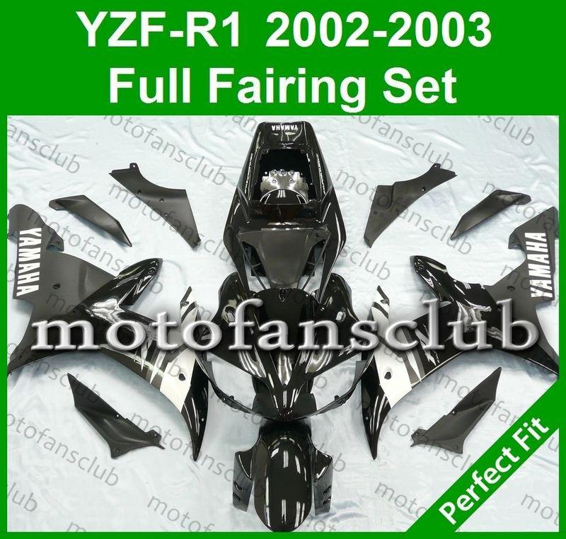 Fit yamaha yzf r1 02 03 yzfr1 2002 2003 1000 fairing bodywork plastics #05 c