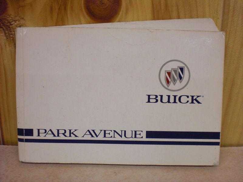 1996 buick park avenue owner's manual