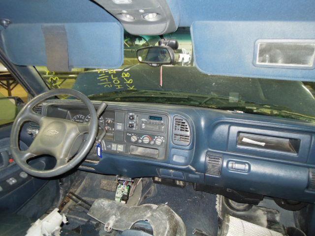 1997 chevy 2500 pickup sunvisor passenger rh blue w/mirror 2368272