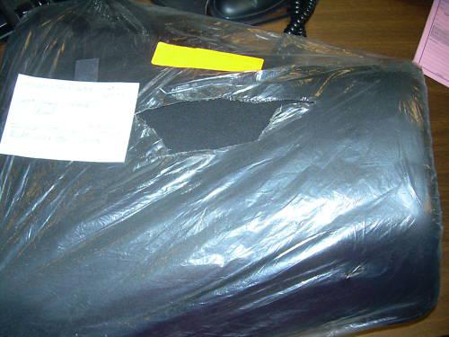 Suzuki motorcycle seat assembly-black