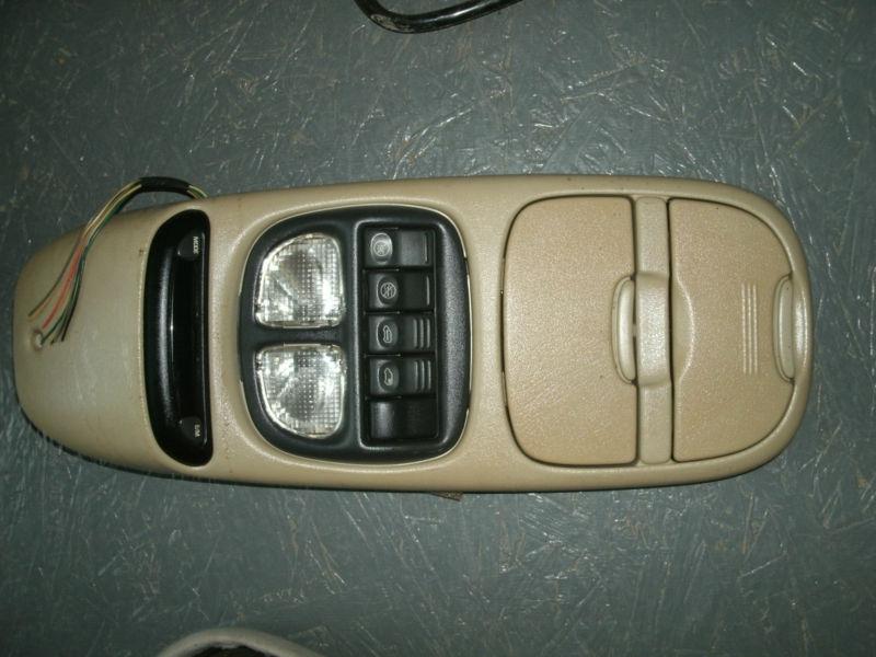 1997 oldsmobile silhouette overhead above console interior light switch bezel 