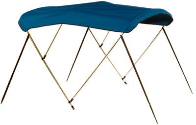 Carver 54 high 3 bow assembled bimini top 97-103 pacific blue a5499tb4