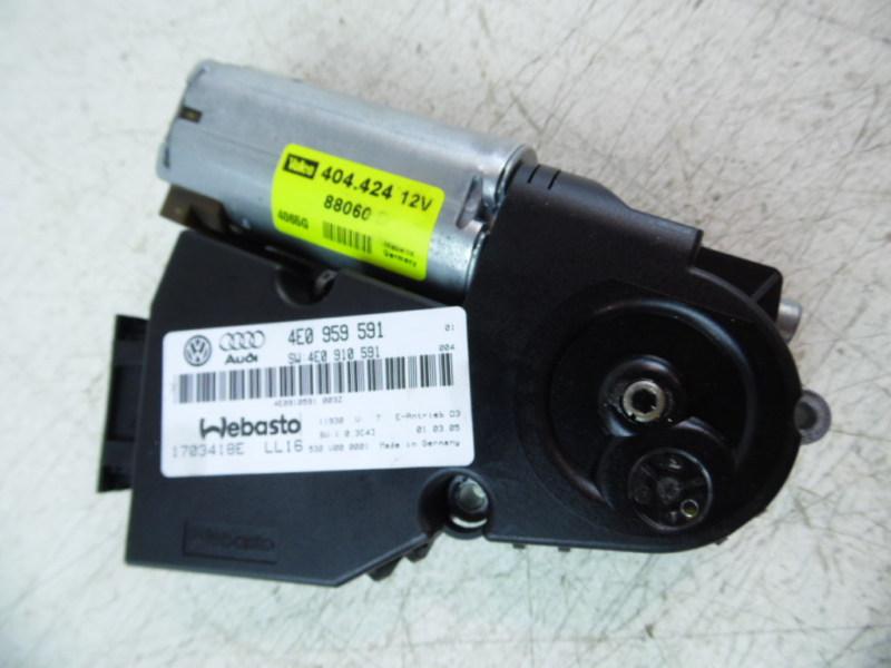 04 05 06 07 08 audi a8 a8l sun roof sunroof motor 4e0959591 oem s8