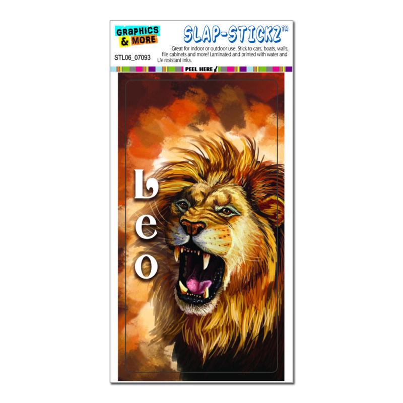 Leo lion zodiac - astrological sign astrology - slap-stickz™ bumper sticker