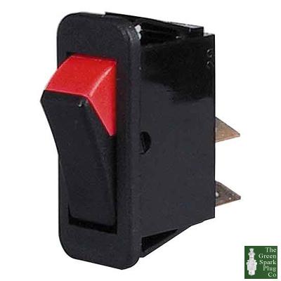 Durite - switch rocker on/off black/red cd1 - 0-532-01