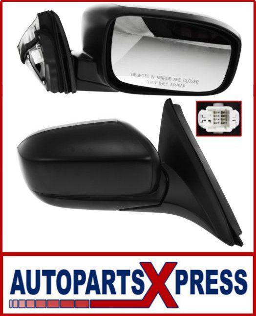 Honda accord 03-07 mirror rh, power, non-heated, manual folding, sedan ho1321152