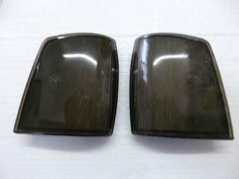 Vw jetta mk1 marker turn signal lamp smoked  "pair" 80-84 