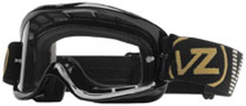 New vonzipper sizzle mx/offroad/motocross adult goggles, black gloss, one size