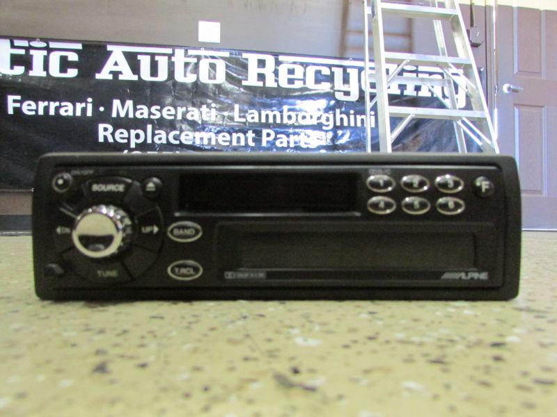 1999 rolls royce silver spur, alpine radio stereo, radio, stereo, p/n uv32054pa