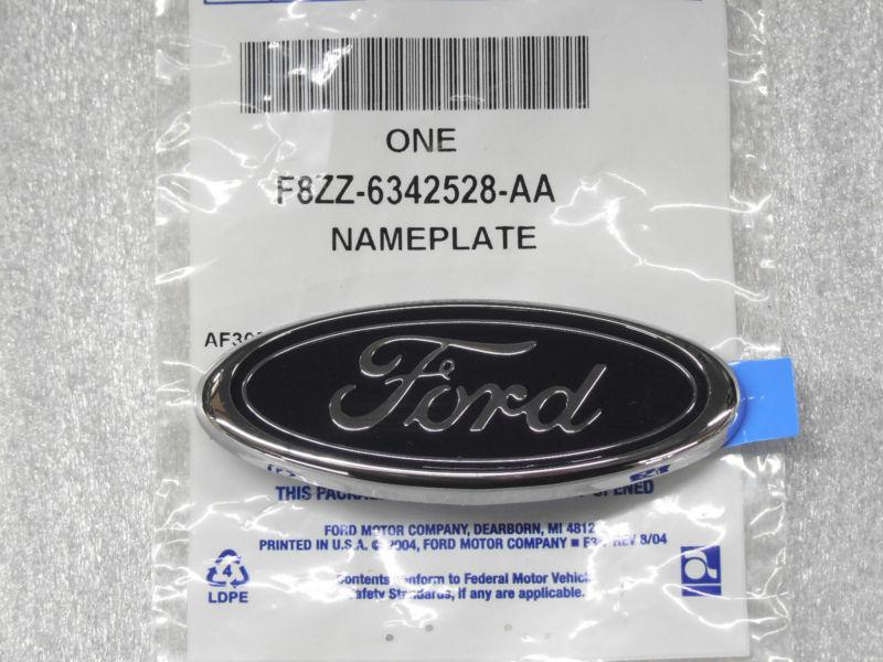 98 99 2000 2001 2002 2003 2004 ford mustang trunk lid emblem oem f8zz 6342528 aa