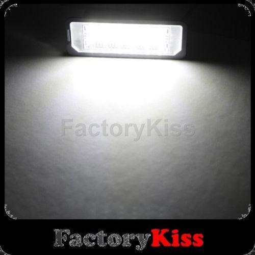 Gau new auto led license plate light for vw golf 4/5 passat cc polo phaeton #029