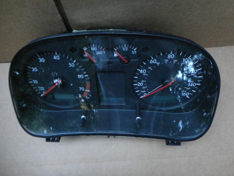 99 00 01 02 03 04 05 mk4 vw jetta speedometer cluster panel gauge automatic