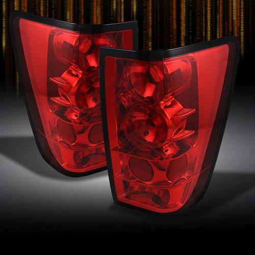 04-12 nissan titan pickup truck altezza red tail lights lamps pair left+right