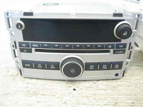 07 08 cobalt g5 cd single disc player radio us8 oem