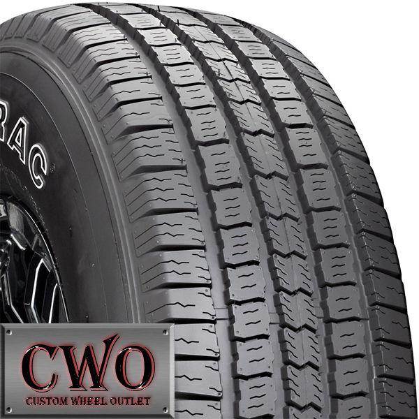 2 new 245/70-16 geo-trac ti-500 radial xlt tires 70r r16 8-ply lt245/70-16