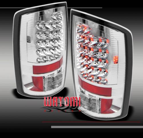 07-08 dodge ram 1500/06-09 2500 3500 pickup truck led tail brake lights sxt trx4